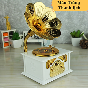 Hộp Nhạc Hoa Loa Kèn Cổ Điển Hộp Phát Nhạc Trang Trí Hình Hoa Loa Kèn Hộp Nhạc Vintage Hoa Loa Kèn Hộp Nhạc Hoa Nghệ Thuật – Phong Cách Retro Hộp Nhạc Decor Hoa Loa Kèn Sang Trọng