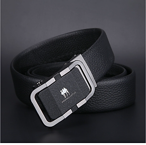 Thắt lưng nam da bò nguyên chất mặt khóa tự động hợp kim cao cấp