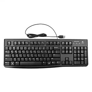 Bộ bàn phím và chuột máy tính có dây Logitech B100/ K120- Hàng chính hãng