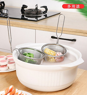 Rây lọc nhúng thực phẩm inox Echo Misokoshi - Hàng nội địa Nhật Bản |#Mẫu Mới| |#Dụng cụ nhà bếp đa năng|