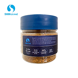 Cà phê hòa tan Arabica sấy lạnh 1in 1- SHIN Cà Phê - Hộp 100g