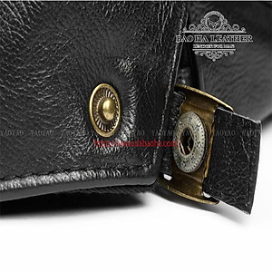 MŨ BERET NAM DA BÒ CAO CẤP BHY1907 | BAO HA LEATHER