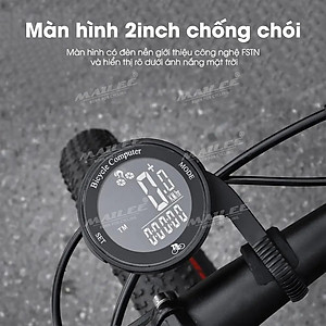 Đồng hồ đo tốc độ xe đạp không dây C168-WL wireless sử dụng pin CR2032 sử dụng 6-8 tháng thay thế dễ dàng - Mai Lee