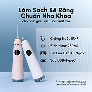 Máy Tăm Nước Zenyum Waterflosser Pro - Công nghệ Singapore