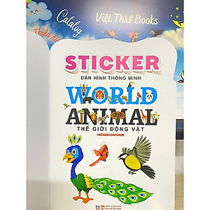 Sách Sticker - Thế giới động vật