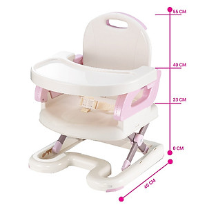 Ghế Ăn Dặm, Ghế Ngồi Ăn Em Bé Nâng Hạ Độ Cao Có Đế Chắc Chắn Mastela 0711