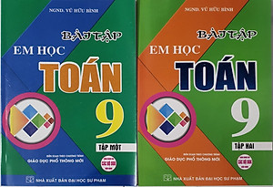 Sách - Bài tập em học Toán 9 ( tập 1 + tập 2) HA