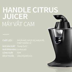 Máy vắt cam Lock&Lock EJJ256BLK 85W - Hàng chính hãng