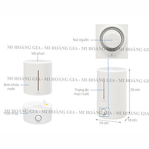 Máy phun sương tạo độ ẩm không khí Deerma DEM-F628 Hàng Chính Hãng