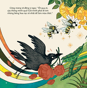 Cổ Tích Việt Nam Cho Bé - Quạ Và Công (Tái Bản 2022)