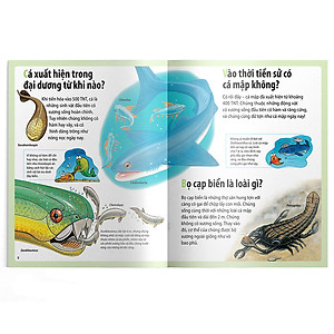 Sách Em Muốn Biết Vì Sao Cá Mọc Chân Và Những Câu Hỏi Khác Về Thời Tiền Sử