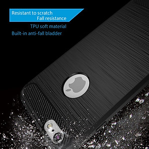 Ốp lưng chống sốc cho iPhone 6 Plus / iPhone 6s Plus Hiệu Likgus vân kim loại - hàng nhập khẩu