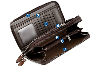 ví nam ví nam clutch cầm tay cao cấp