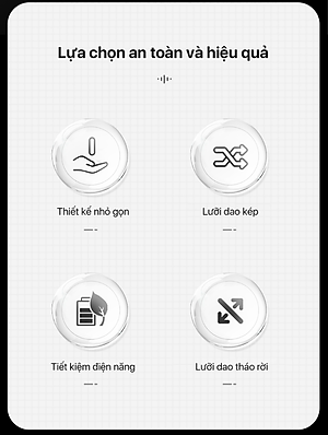 Máy tỉa lông mũi Enchen EN005 Bỏ túi tiện lợi Dễ dàng làm sạch nhanh - Hàng chính hãng