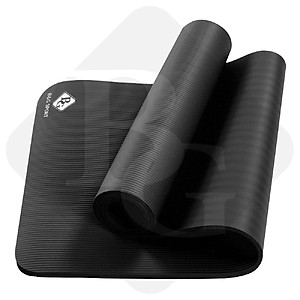 BG Thảm tập Yoga,GYM chuyên dụng dày 10mm  cao su NBR nguyên khối, độ đài hồi tốt, chống lún, Chống trơn trượt, độ bám cao, ngăn ngừa hôi và ẩm mốc (hàng nhập khẩu)