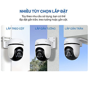 Camera WiFi TP-Link Tapo C510W / C520WS An Ninh Quay/Quét 360 Độ, Chống Nước - Hàng Chính Hãng