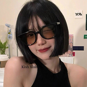 Kính râm màu nâu nhạt nam nữ thời trang