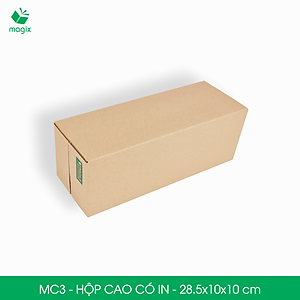 MC3 - 28.5x10x10 cm - 60 Thùng hộp carton đóng hàng