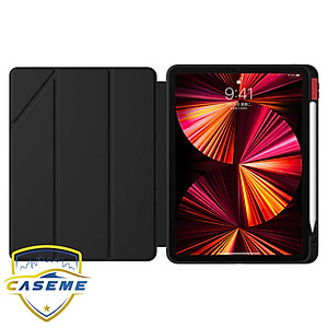 Bao da Nillkin Bevel Leather dành cho Apple iPad Pro 11 inch M1 2021 ( Có Khay Để Bút ) -  Hàng Chính Hãng