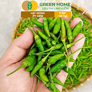 Hạt Giống Ớt Xiêm Greenhome, Gói 0,2gr, Dễ Trồng, Sai Trái, Siêu Cay G09