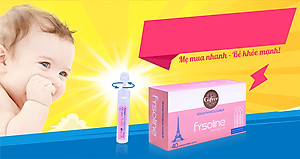 Nước Muối Sinh Lý Fysoline Gifrer Barbezat 210000325/PCBA-HN (Hộp 10 Ống/Vĩ x 4)