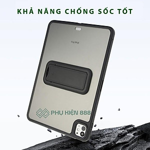 Xiaomi Pad 8 Ốp Lưng Chống Sốc Xiaomi Pad 8 / 8 Pro mặt lưng nhám tích hợp chân dựng