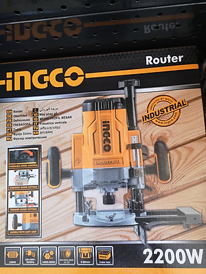 Máy phay gỗ 2200W-12.7mm ingco RT22008