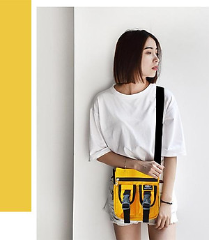 Túi đeo chéo nam nữ unisex Hàn quốc thời trang BEE GEE 080 hot trend 2020 chống thấm nước