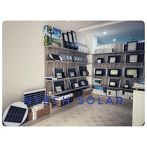 Đèn đường liền thể năng lượng mặt trời Jindian mã JD9500 Công suất 500W-Khung ABS- Chip Led "SMD"