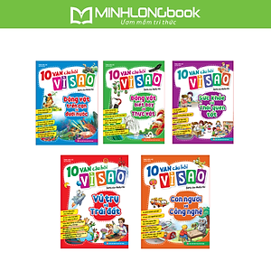 Sách: Combo 10 Vạn Câu Hỏi Vì Sao (Trọn Bộ 5 Cuốn)