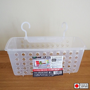 Giỏ nhựa có móc treo tiện lợi Sanada - Hàng nội địa Nhật Bản |#Made in Japan|