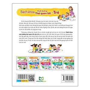 Sách Bách Khoa Nuôi Dưỡng Thói Quen Tốt Cho Trẻ - Thói Quen Tốt Trong Cuộc Sống