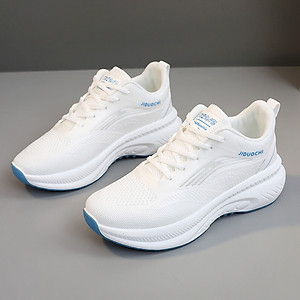 Giày thể thao nữ, giày chạy bộ đế êm nhẹ, thoáng khí đế cao su đúc, chống trơn trượt hạn chế mòn  – GNU2066