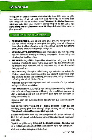 Global Success - Tiếng Anh 9 - Sách Bài Tập (2024)