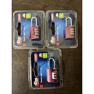 Ổ khóa số ABUS 145/20 thân nhôm rộng 20mm khóa vali hành lý - MSOFT