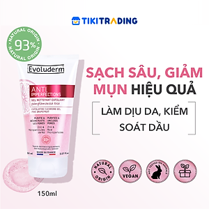 Gel rửa mặt kiêm tẩy tế bào chết tinh chất bưởi hồng danh cho da dầu mụn 150ml