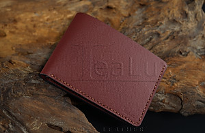 Ví Nam Da Epsom Dáng Ngang Handmade Lealux Epsom Wallet 2
