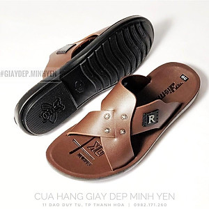 DA THẬT - DÉP DA NAM NIỀM TIN ĐẾ MỚI NT1231