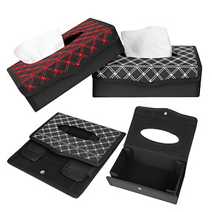 Hộp Đựng Khăn Giấy Gấp Gọn Sang Trọng | Hộp Đựng Khăn Giấy Dùng Trên Ô Tô Sang Trọng Có Thể Gấp Gọn Tiện Dụng