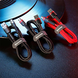 Cáp sạc nhanh Cafule Micro USB Quick Charge  - Cáp sạc Baseus siêu bền -Hàng Chính Hãng