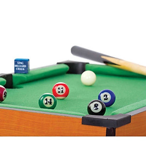 Bàn bida mini cho trẻ em size 51.5x31x9cm bằng gỗ, mặt nhung cực đẹp