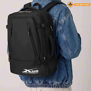 Balo du lịch cao cấp chống nước, balo laptop 17 inch nhiều ngăn Xbags Leader – Balo du lịch thời trang hiện đại, sang trọng, tiện dụng, mở rộng 180 độ, đệm lưng thoáng khí!