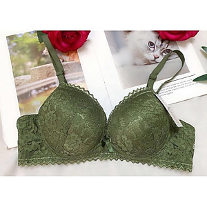 Áo lót ren Thái Lan không gọng mút dày cao cấp dày 7-8 phân