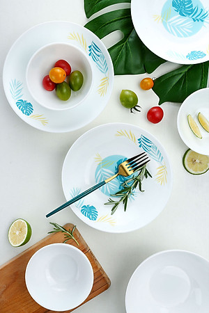 Tô thủy tinh Luminarc Diwali Hiwaii 21cm đựng thức ăn, kháng vỡ, cường lực - 1 cái - V4920