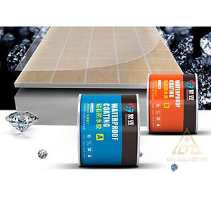 [Chính Hãng] Keo Epoxy - Keo chống thấm 2 thành phần A - B trong suốt, sử lý chống thấm mặt sàn nhà vệ sinh