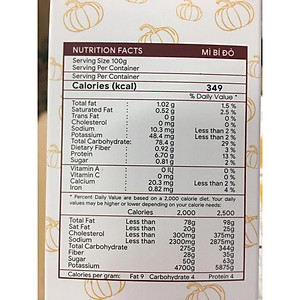 Bún bí đỏ (mì gạo bí đỏ) Nguyên Minh 300gr, bún mì ăn kiêng eat clean