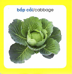 Sách Từ Điển Hình Ảnh Cho Bé: Rau Củ (Tái Bản 2019)