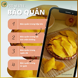 XOÀI SẤY MUỐI ỚT TÂN LỘC PHÁT BỊCH 150G