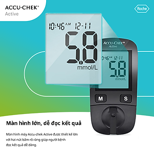 Máy Đo Đường Huyết ACCU-CHEK Active Dùng Cho Cá Nhân