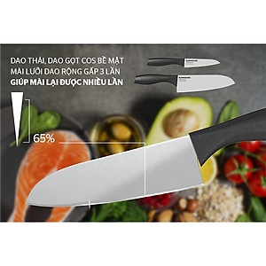 Bộ dao 3 chiếc Eco Family Sunhouse KS-KN3E1